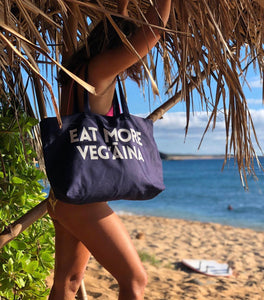 Eat more veg’āina tote bag