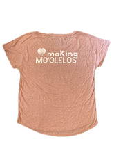 Load image into Gallery viewer, Making Mo’olelos scoop neck shirt